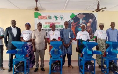 Côte d'Ivoire Énergies offre des moulins aux organisations féminines du Bounkani