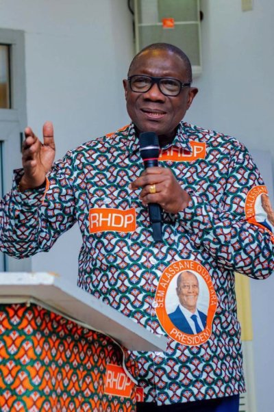 Côte d'Ivoire : François Albert Amichia nommé Président du Conseil de Discipline du RHDP remercie Alassane Ouattara