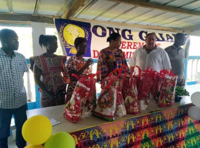 Côte d'Ivoire : l'ONG GAIA fait des dons aux pensionnaires de l'hôpital psychiatrique de Bingerville