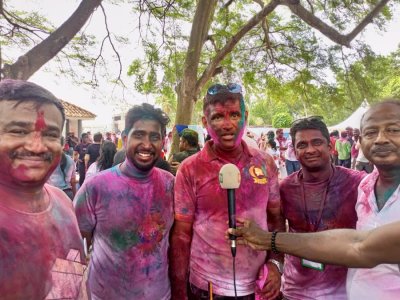 Côte d'Ivoire: la communauté indienne célèbre la fête des couleurs en Inde ou 