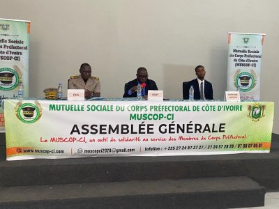 Côte d'Ivoire : la gestion de la Mutuelle Sociale du Corps Préfectoral saluée à leur Assemblée générale