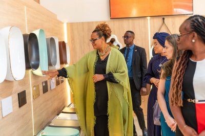 Jessica Davis Ba salue l’implication d'une entreprise ivoirienne dans le développement des relations économiques ivoiro-américaines