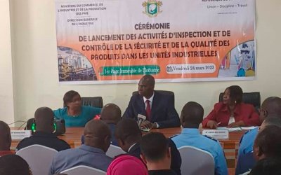 Côte d'Ivoire : lancement de la campagne de contrôle de la qualité et de la sécurité dans les unités industrielles