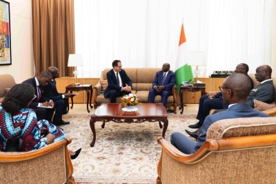 Le Vice-Président de la République a échangé avec le Directeur Général de l’ONUDI