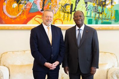 Le Chef de l’État a eu un entretien avec le Ministre britannique chargé de l’Afrique