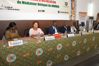 Côte d'Ivoire: le nouveau médiateur délégué de la région du Hambol, Dr Petangui Touré, installé