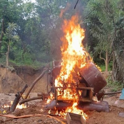 Côte d'Ivoire/Lutte contre l’orpaillage illégal : Cinq personnes interpellées et un important lot de matériels détruit à Odienné