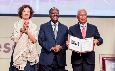 Le Chef de l’État a présidé la Cérémonie de Remise du Prix Félix HOUPHOUËT BOIGNY – UNESCO pour la Recherche de la Paix, édition 2024, à Abidjan.