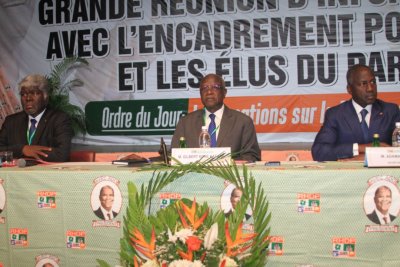 Côte d'Ivoire: restructuration du Rhdp avec 345 départements politiques