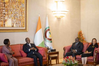 Le Chef de l’État a eu un entretien avec la Secrétaire Générale de la Francophonie