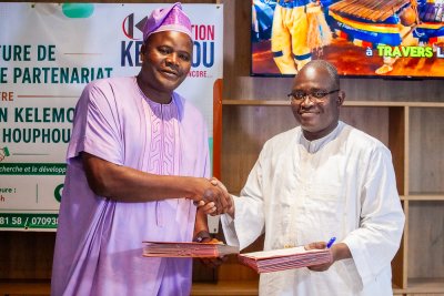Côte d’Ivoire : L’Université Félix Houphouët-Boigny et la Fondation Kelemou unissent leurs expertises pour promouvoir la recherche et l’innovation sociale.