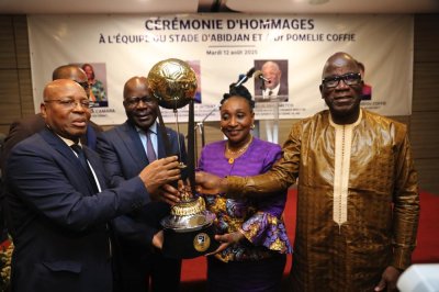 Côte d'Ivoire/Sport: le Stade d’Abidjan célèbre son sacre après 56 ans