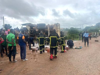 Côte d’Ivoire: 10 victimes dont 03 décès certains dans un accident de la circulation à Bouaké (Officiel)