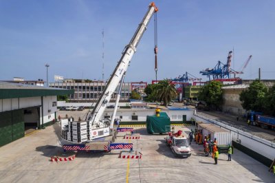 Plus de 200 tonnes d’équipements lourds destinés au secteur de l’énergie