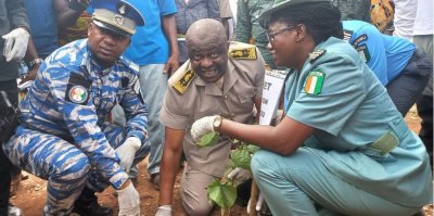 Côte d’Ivoire – AIP/ JNP 2024 à Daoukro : 176 plants mis en terre dans le village de Bènanou 