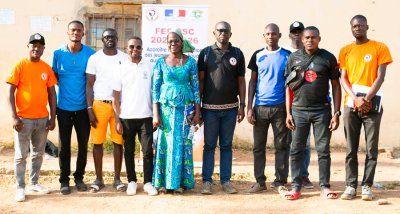 Côte d’Ivoire/Bouaflé : La Fondation AWI, en partenariat avec l’Ambassade de France, associe les enseignants d'EPS au Projet Sport et Nutrition