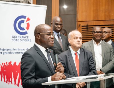 Côte d’Ivoire : La Chambre de Commerce et d’Industrie France réunit 350 décideurs économiques et politiques à Abidjan
