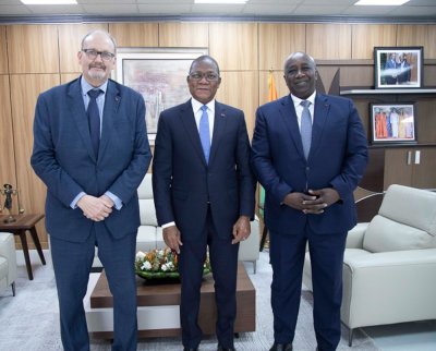 Côte d’Ivoire : Le directeur exécutif de l’Organisation Internationale du Cacao (ICCO) reçu en audience par le Ministre Koné Bruno 