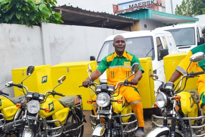 Côte d’Ivoire : l’Union postale universelle (UPU) dote la Poste en matériels 
