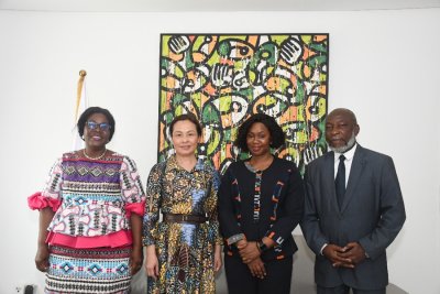 Côte d’Ivoire: Mme Thi Hoang Mai TRAN de l’OIF salue l’engagement de la CNF pour la Francophonie