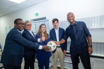 Côte d’Ivoire Terminal, filiale du groupe AGL reçoit la visite de Didier Drogba et du Secrétaire Général de la CAF