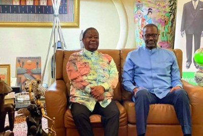 Côte d’Ivoire : Tidjane Thiam reçu par Henri Konan Bédié