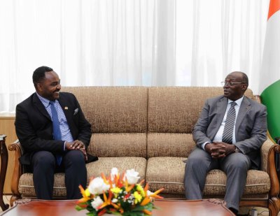 Le Vice-Président de la République a échangé avec l’Envoyé spécial du Canada pour l'Afrique