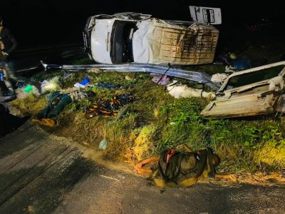 Trois morts et une douzaine de blessés dans une collision entre un poids lourd et un minicar sur l'axe Aboisso-Noé