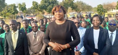 Coulibaly Ahoua Sougo exhorte la communauté universitaire à valoriser le drapeau ivoirien à Korhogo