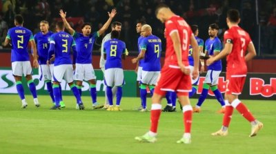 Coupe du monde 2022: le Brésil domine la Tunisie dans un match peu amical