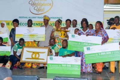 Culture et entrepreneuriat : Les lauréats de la 2e édition du festival Yèdéyéwon Yèdi d’Aboisso récompensés