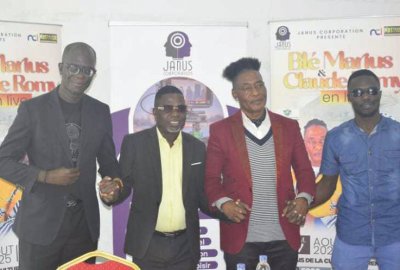 Culture / Pour leur concert le dimanche 17 août: Blé Marius et Claude Romy défient le Palais de la culture