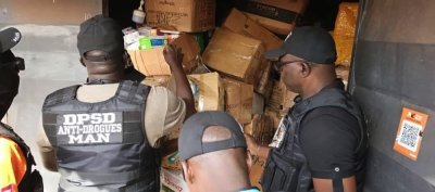 Danané : la Police Nationale met la main sur plus de 5 tonnes de médicaments falsifiés