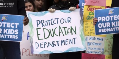 Donald Trump démantèle le département de l'Éducation: «On fait sauter un garde-fou»