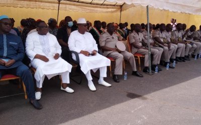 Des volontaires reçoivent le brevet national en secourisme à Korhogo