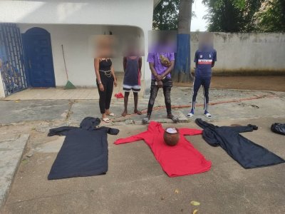 Des web comédiens auteurs de scène de rituels mateurs interpellés et déférés au parquet (Gendarmerie)