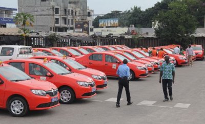 Deuxième jour d'arrêt de travail des taxis compteurs à Abidjan