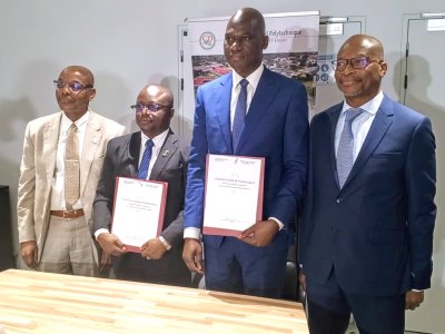 Développement industriel : Signature d'une convention-cadre entre le ministère du Commerce et de l'Industrie et l'INP-HB