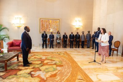 Le Chef de l’État a reçu les Lettres de Créance de six nouveaux Ambassadeurs