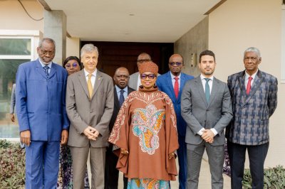 Diplomatie : l'Ambassadeur d'Espagne rencontre la Présidente du Conseil Constitutionnel ivoirien