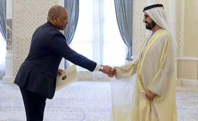 Diplomatie : L’ambassadeur de Côte d’Ivoire près l’État des Émirats Arabes Unis, Diaby Vacaba, présente ses lettres de créance