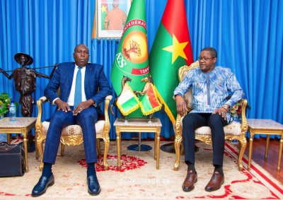 D​iplomatie : ​l​e Ministre ​ivoirien de l’Intégration africaine à Ouagadougou