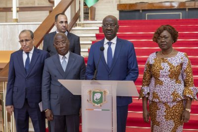 Le Chef de l’État a échangé avec le Ministre des Affaires Étrangères de la Mauritanie