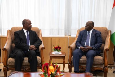 Le Vice-Président de la République a échangé avec le Chef du Bureau des Nations Unies pour l'Afrique de l'Ouest et le Sahel (UNOWAS).