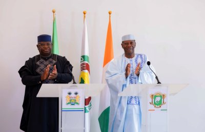 Le Chef de l’État a eu un entretien avec son homologue sierra-léonais