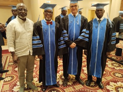 Distinction en ingénierie médicale : un ivoirien élevé au rang de Docteur Honoris Causa par une université américaine