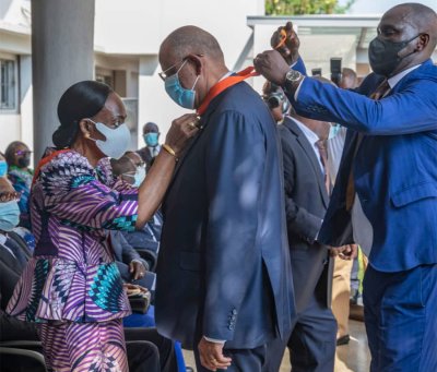Distinction : le Premier Ministre Patrick Achi élevé à la Dignité de Grand-Officier