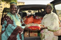 Le conseil du café-cacao fait des dons pour le ramadan