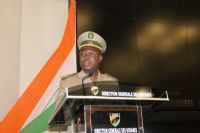 Colonel-major Issa Coulibaly, lors de la réception de la coupe d’Afrique:  « Cette caravane, n’est pas une récupération politique »