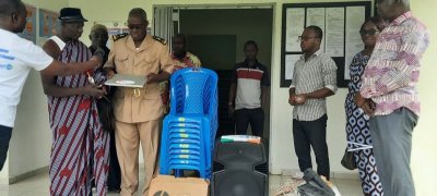 Du matériel de travail à la cellule civilo-militaire de Nassian